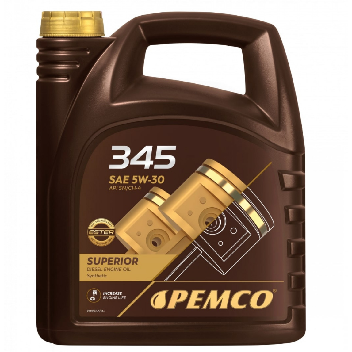 Mühərrik yağı - PEMCO 345 5W-30